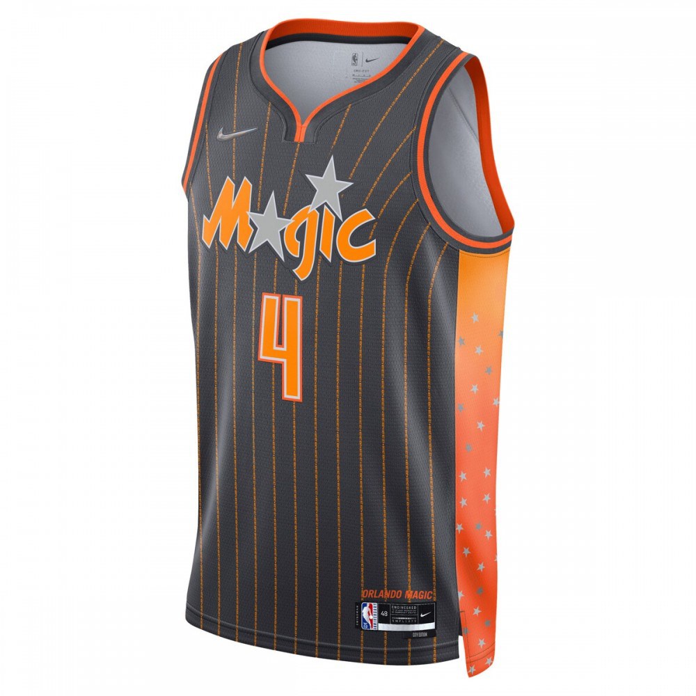 Jalen Suggs Orlando Magic 2021/22 Swingman Jersey - City Edition - Anthracite-Pro Kit Vault | Brand New 26/27 Sports Jerseys